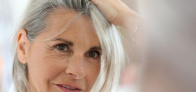 starzenie się włosa - siwe włosy