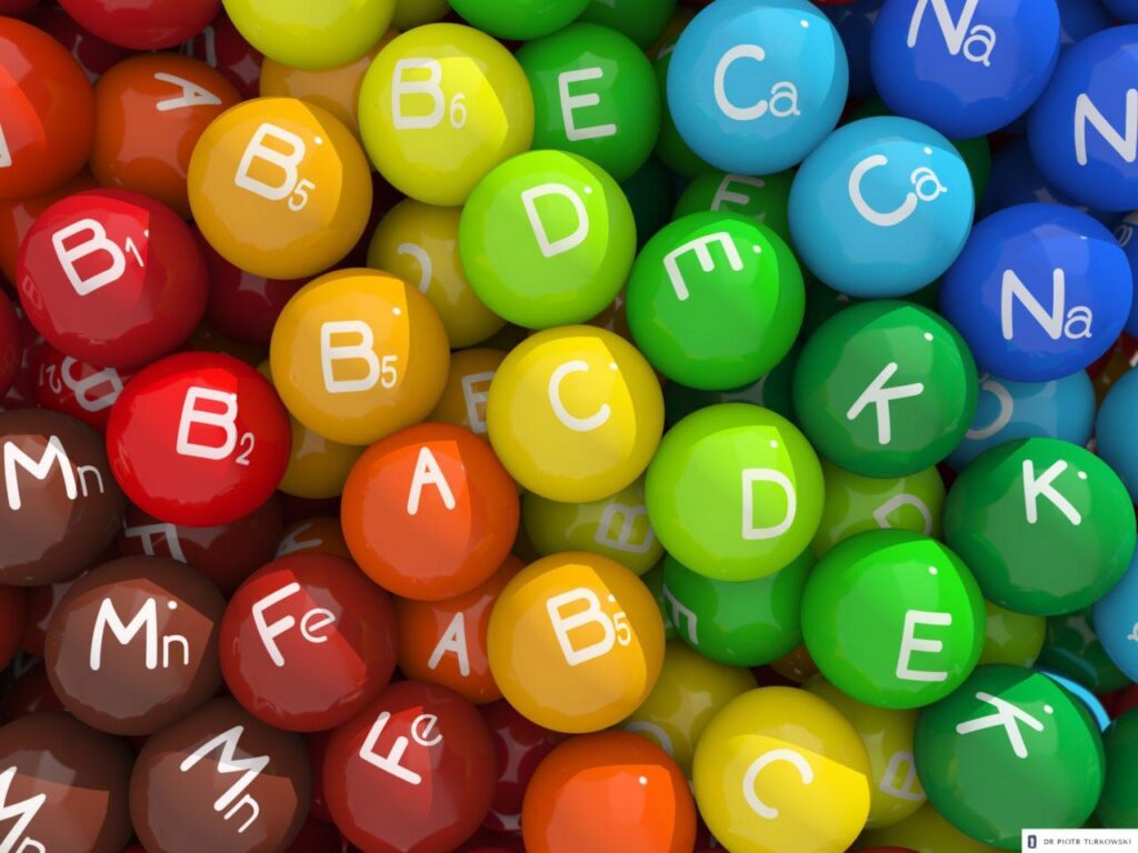 Vitamins and minerals for hair
