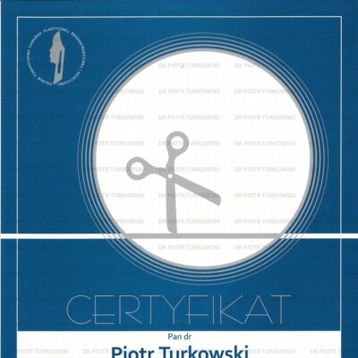 dr Piotr Turkowski certyfikat 10