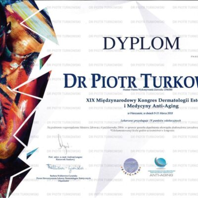 dr Piotr Turkowski certyfikat 4