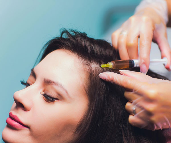 Plättchenreiches Plasma (PRP) für Haare