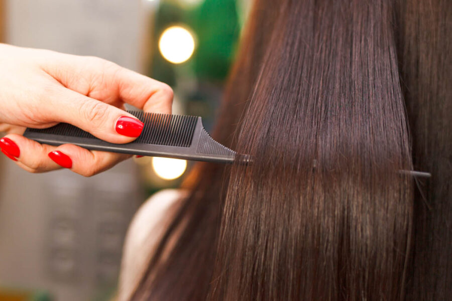 laminowanie włosów